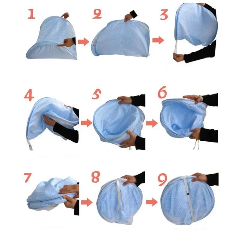Lit moustiquaire bebe | Protection 100% Naturelle – Installation en 3 Secondes