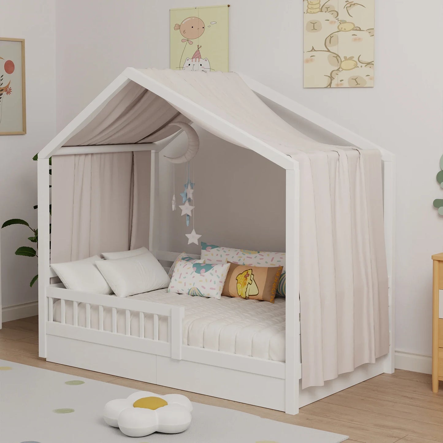 Drap Housse - HouseBedCanopy™