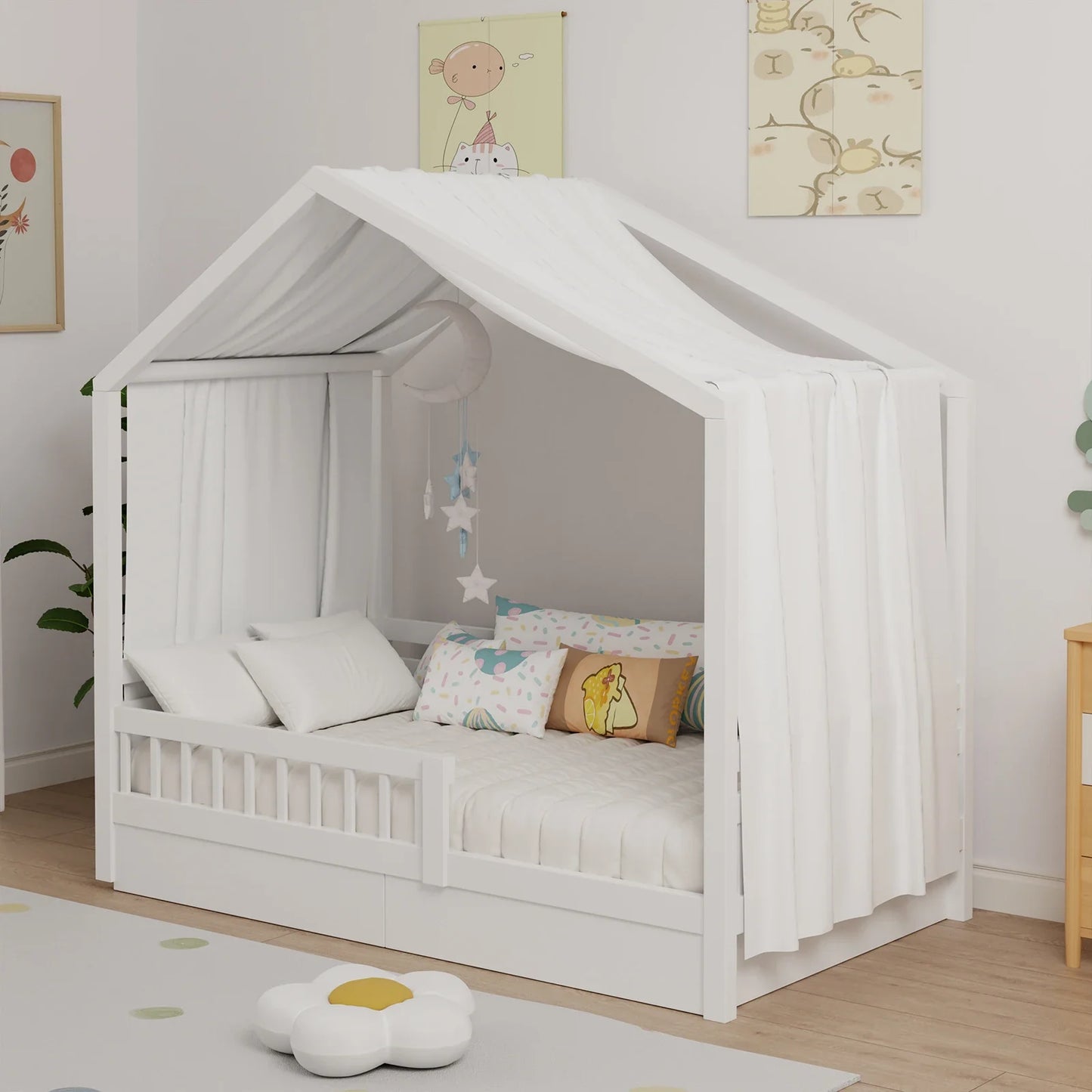 Drap Housse - HouseBedCanopy™