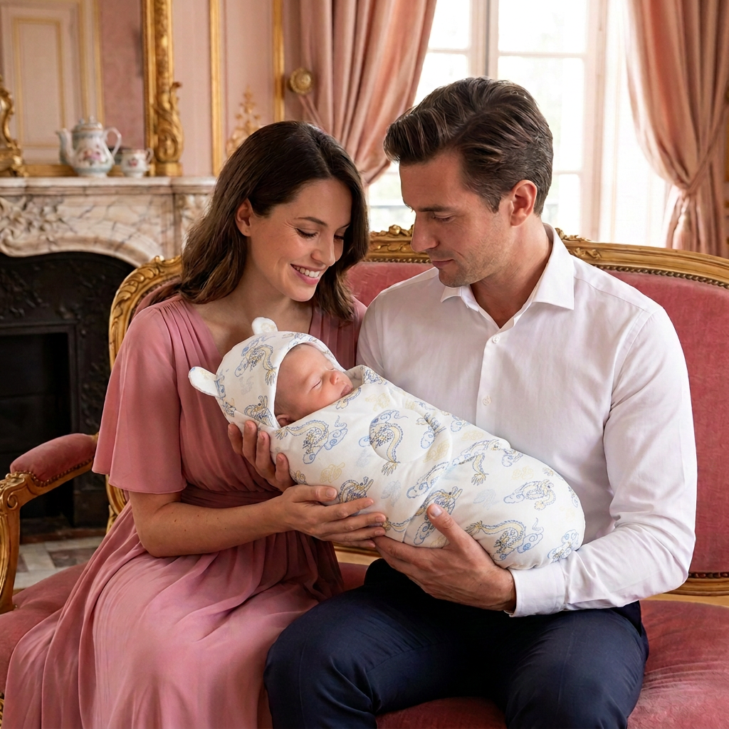 Bébé entre ses parents