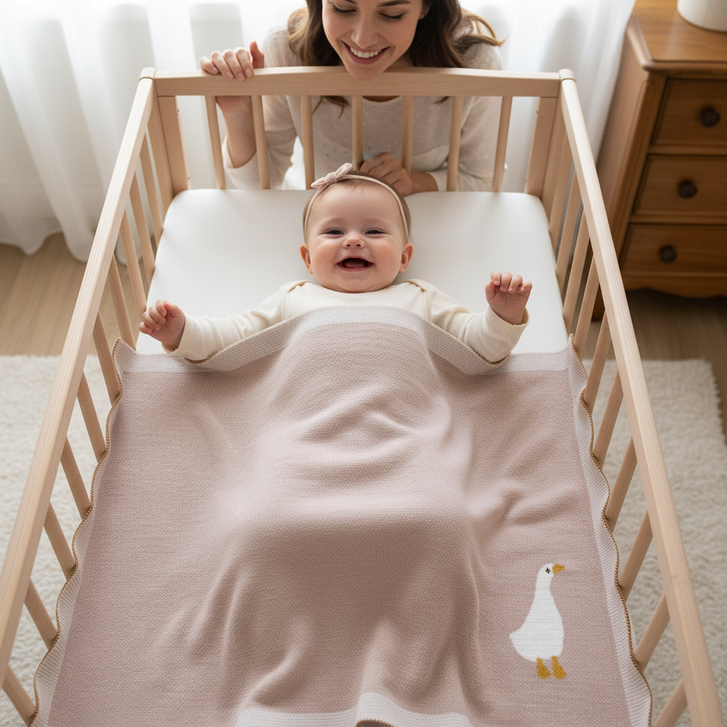 Petite fille cadrée jusqu’à la taille avec les pieds hors champ sous la couverture